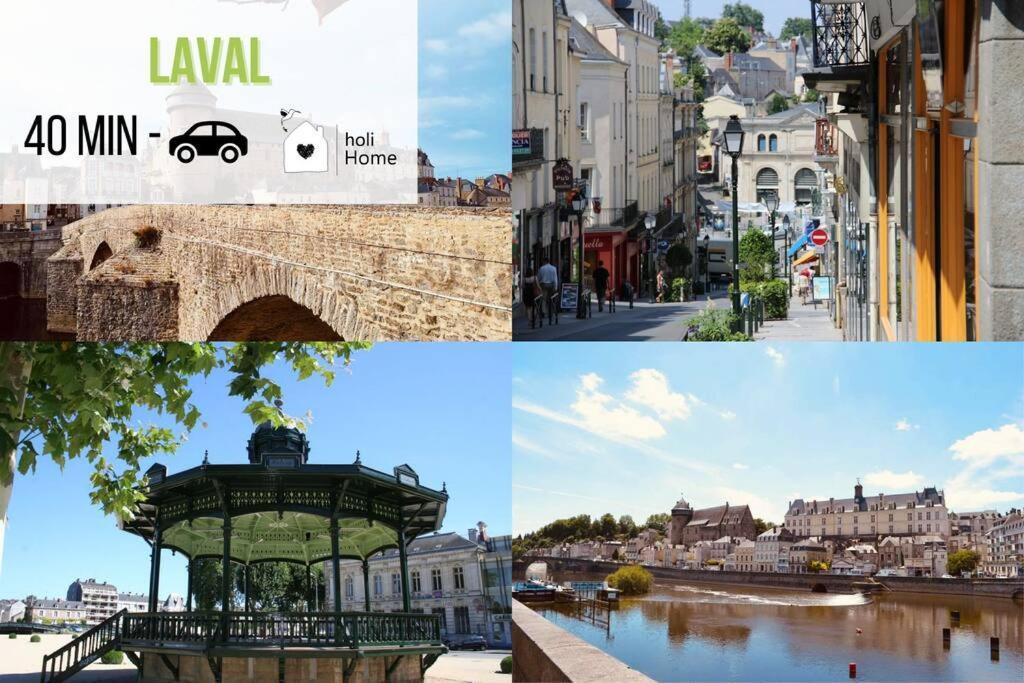 H3 Charmante Maison Sur La Vilaine Pres Du Chateau Vitré Kültér fotó