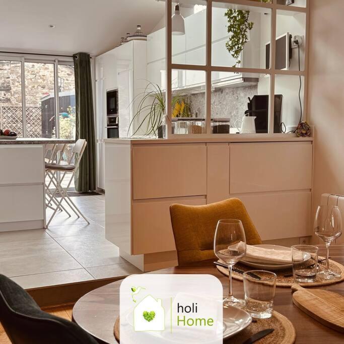 H3 Charmante Maison Sur La Vilaine Pres Du Chateau Vitré Kültér fotó