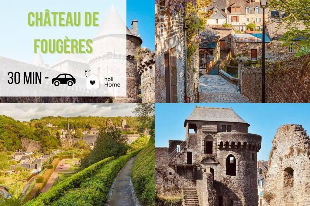 H3 Charmante Maison Sur La Vilaine Pres Du Chateau Vitré Kültér fotó